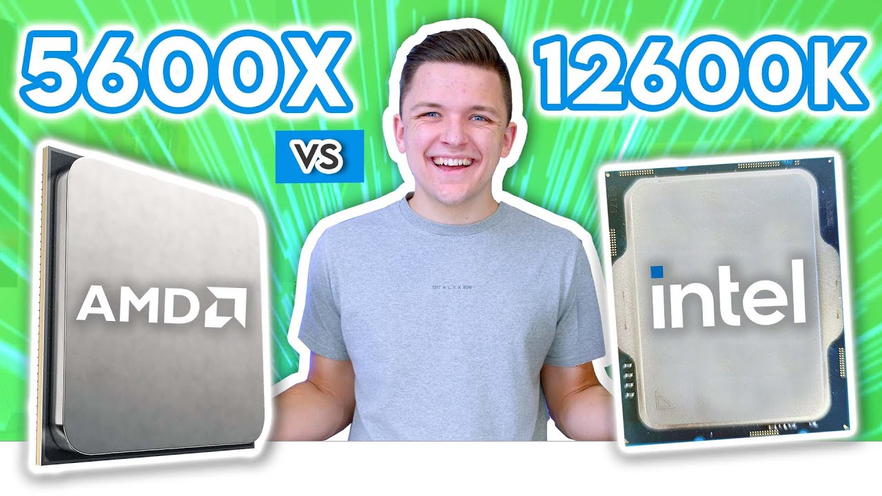 i5 12600K vs Ryzen 5 5600X - The MAINSTREAM CPU King?! [1080p Gaming Benchmark Comparison]