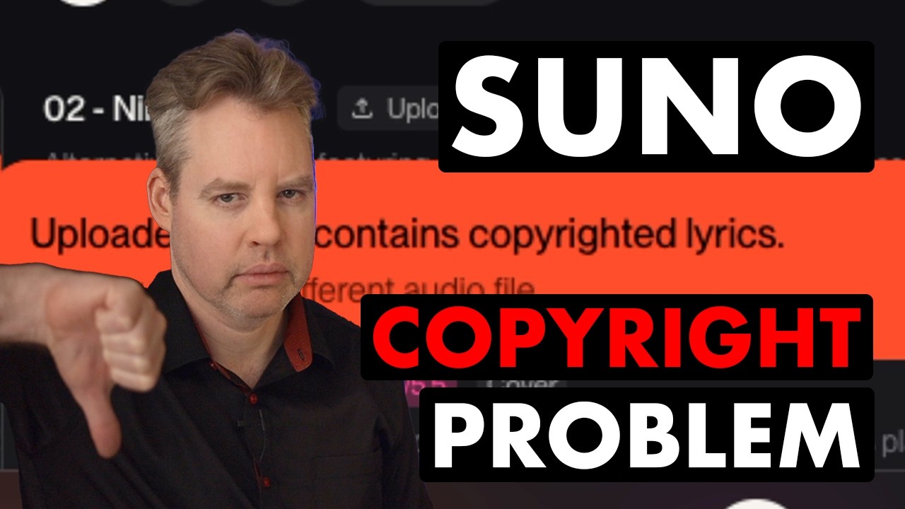 SUNO Says My Own Songs Are Copyrighted?