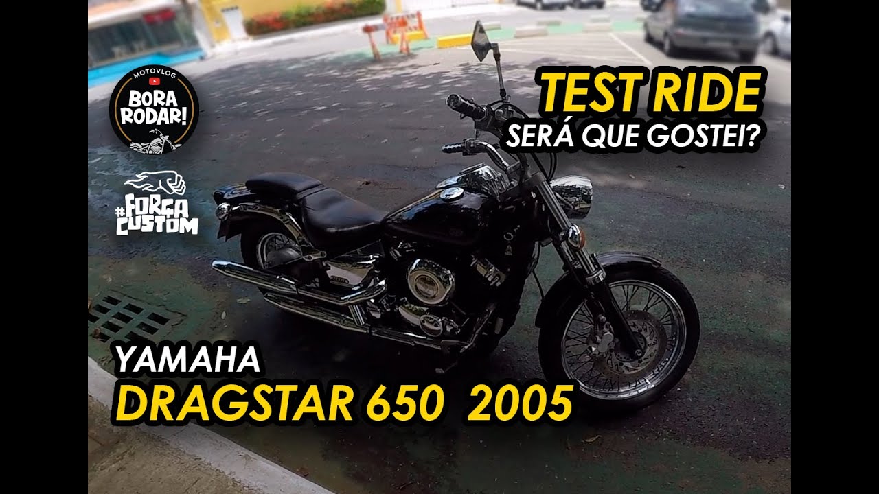 TEST RIDE: YAMAHA DRAGSTAR 650 2005 - SERÁ QUE GOSTEI? -  #163