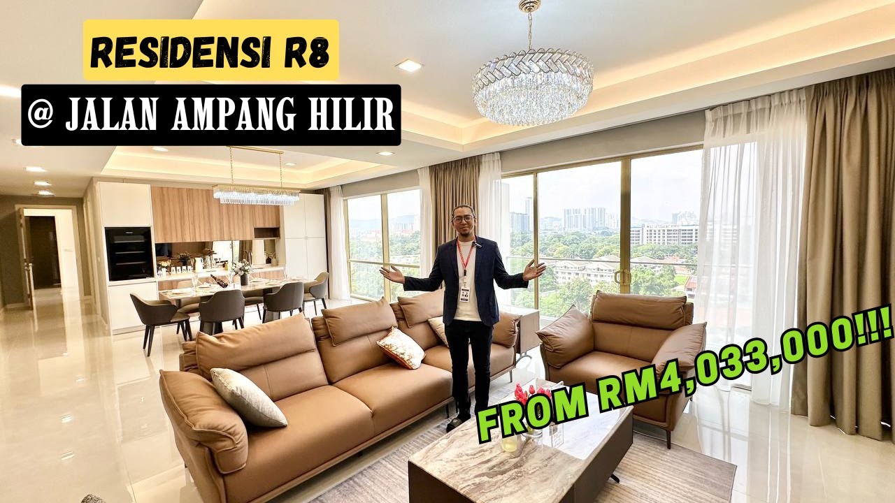 FROM RM4,033,000 | RESIDENSI R8 @ JALAN AMPANG HILIR | SIMPLEX | 2725 SQFT | FREEHOLD | LOW DENSITY