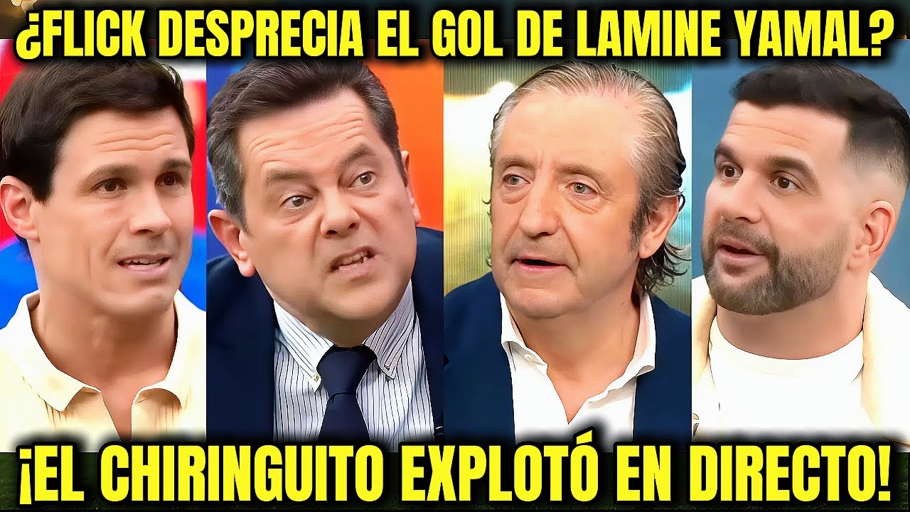 🔥 ¡BRUTAL DEBATE! La CAVERNA Llora por el GOLAZO de Lamine Yamal -El Chiringuito EXPLOTÓ HOY