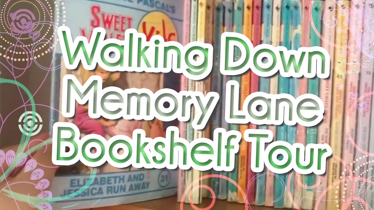 Walking Down Memory Lane Bookshelf Tour - Sweet Valley High, Babysitter's Club (July 2012)