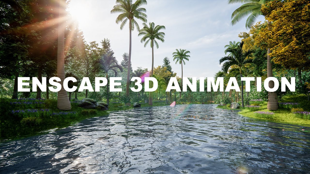 Enscape 3d Animation | Sketchup Enscape Animation Tutorial