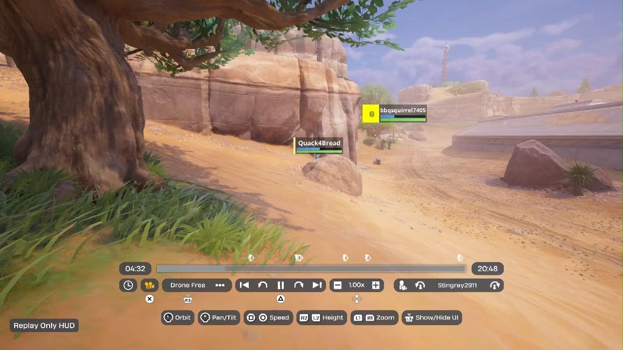 Fortnite Replay game footage
