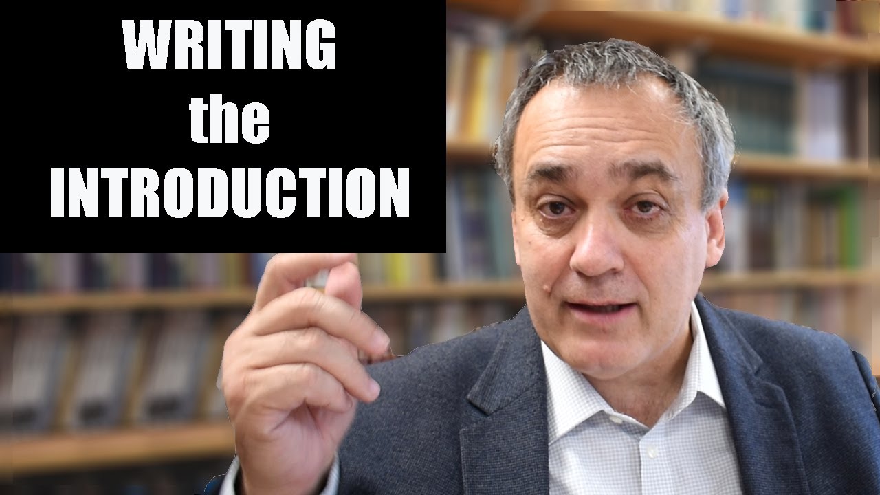 How to write the Introduction - Dissertation writing