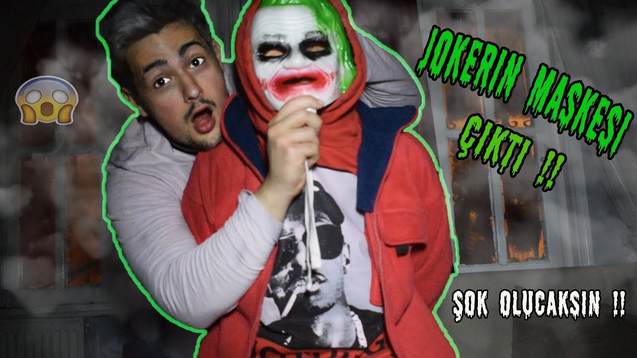 JOKERİN MASKESİNİ ÇIKARDIM !! (İçinden O Çıktı !!!)