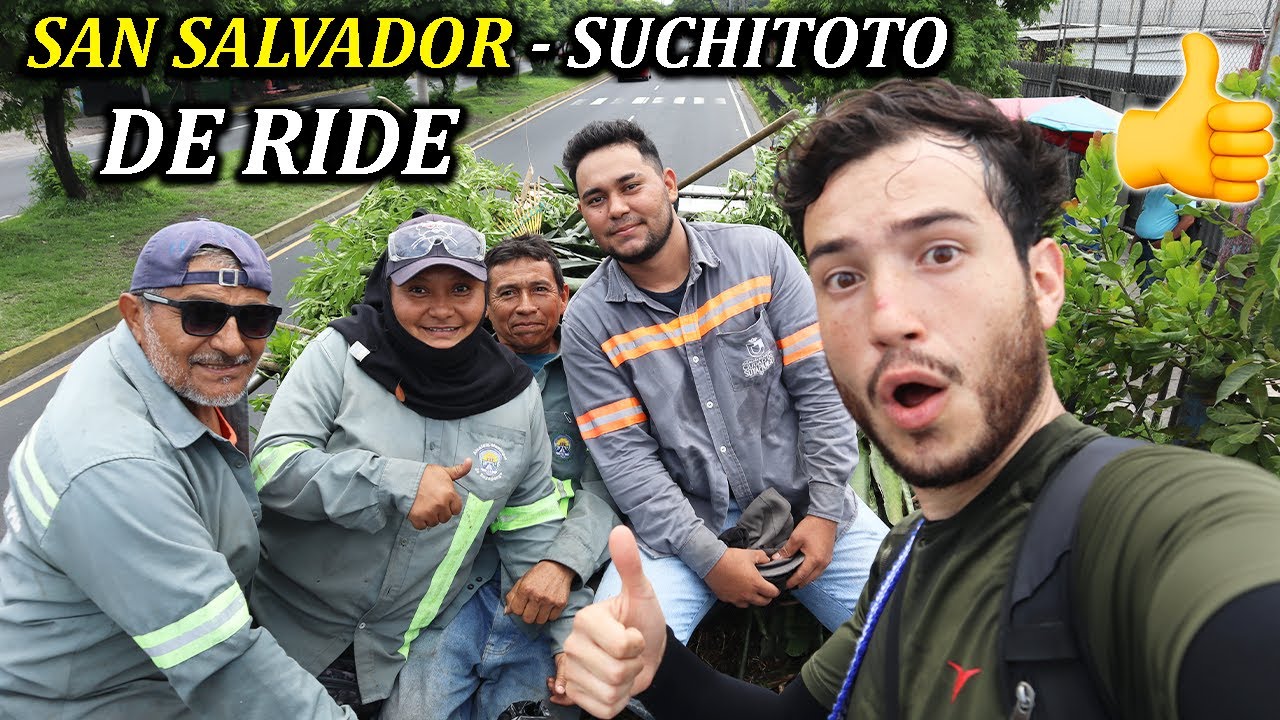VIAJANDO DE RIDE: SAN SALVADOR - SUCHITOTO 👍🏻 IMPRESIONANTE!