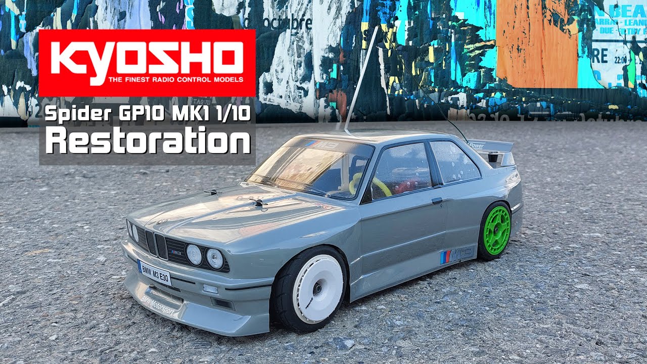 Kyosho RC Spider GP10 MK1 1/10 - Full Restoration and New Body