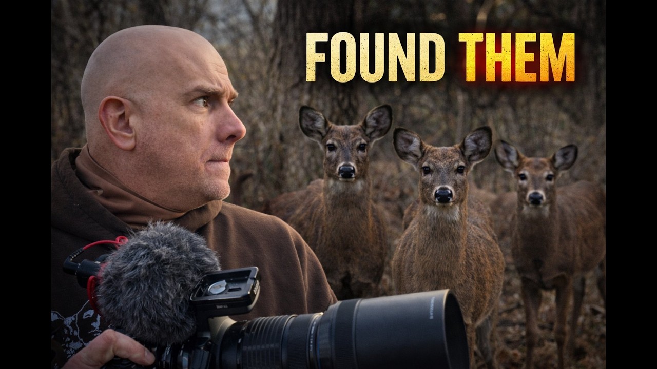 I Came for Squirrels… Then 20 Deer Surrounded Me.