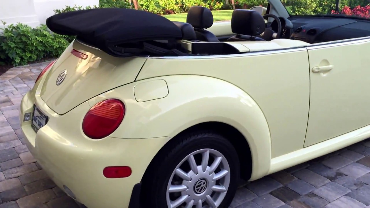 SOLD - 2005 Volkswagen New Beetle Convertible SOLD-