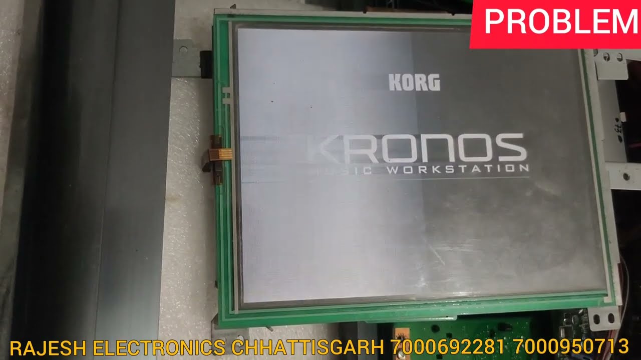 KORG KRONOS DISPLAY AND TOUCH REPLACEMENT