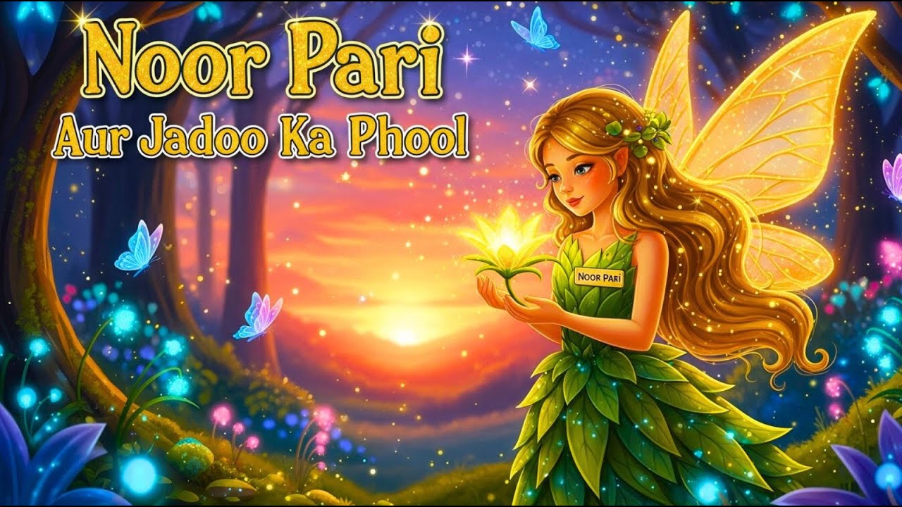 Noor Pari Aur Jadoo Ka Phool | Fairy Tale Story in Urdu Hindi | MoralNest Stories