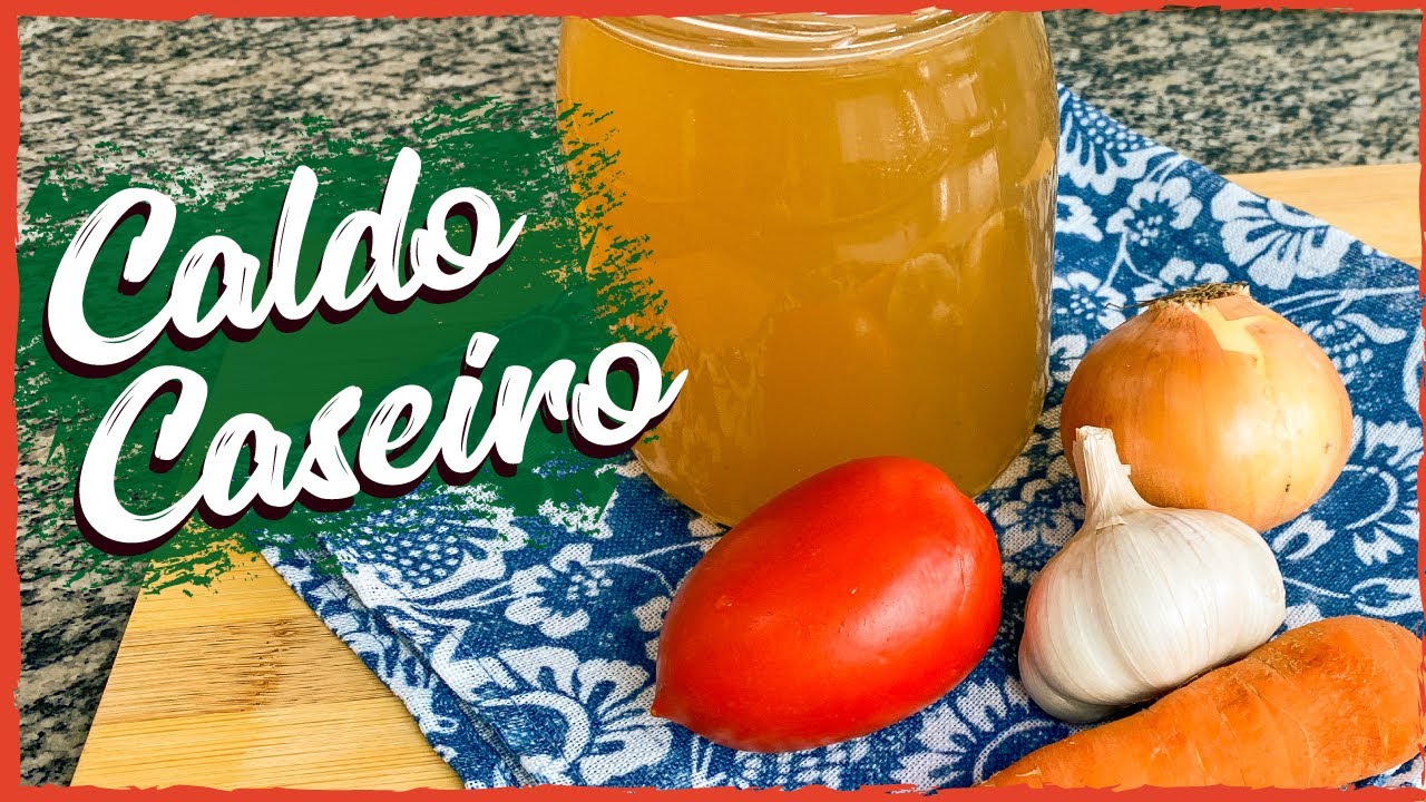 Como fazer caldo de legumes caseiro | Fácil e saudável | Caldo para risotos, sopas e outras receitas