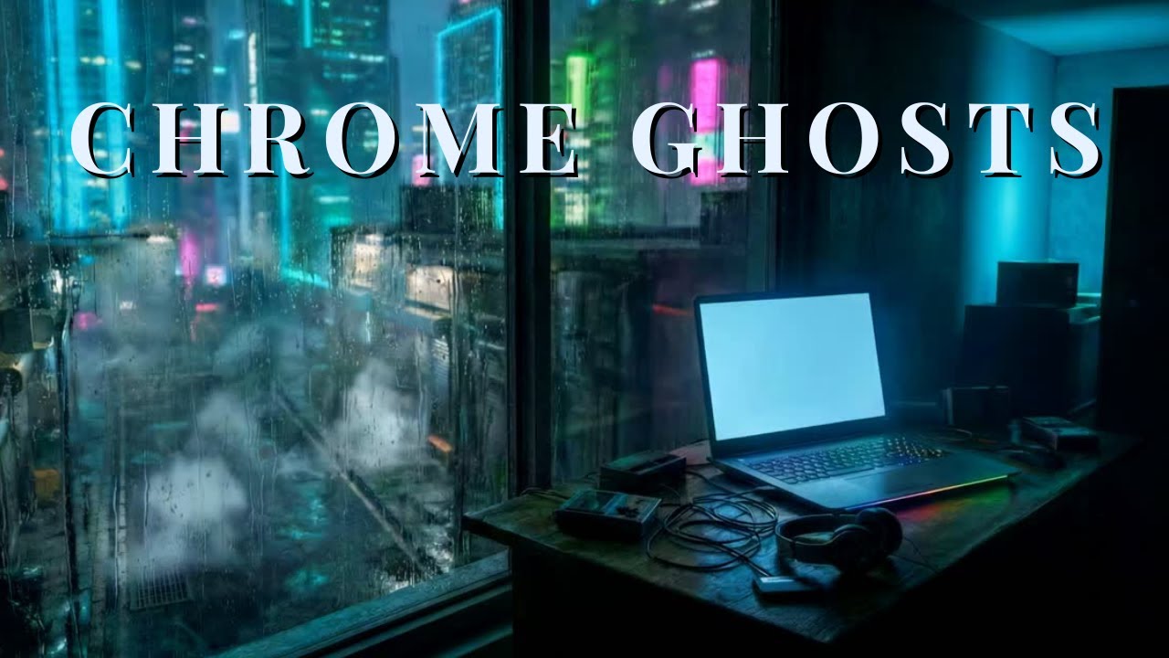 Chrome Ghosts | Dystopian Ambient Music for Late-Night Work & Mental Drift