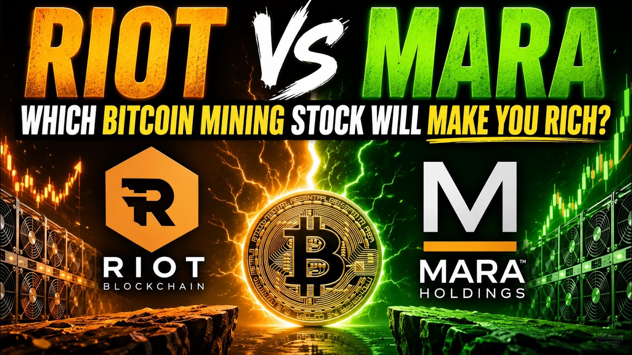 RIOT против MARA: какие акции майнинга биткоина сделают вас богатыми?