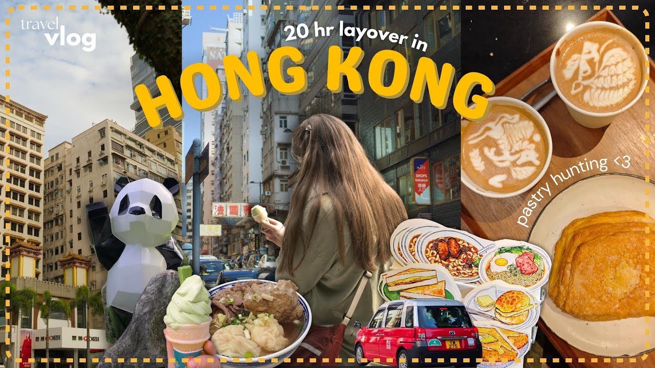 20 hour layover in Hong Kong | dim sum, souvenir scouting & city walks