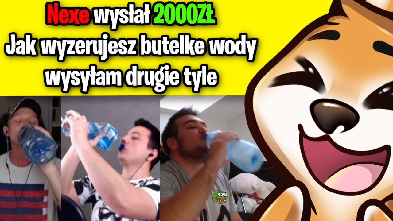 PŁACE STREAMEROM za PICIE WODY