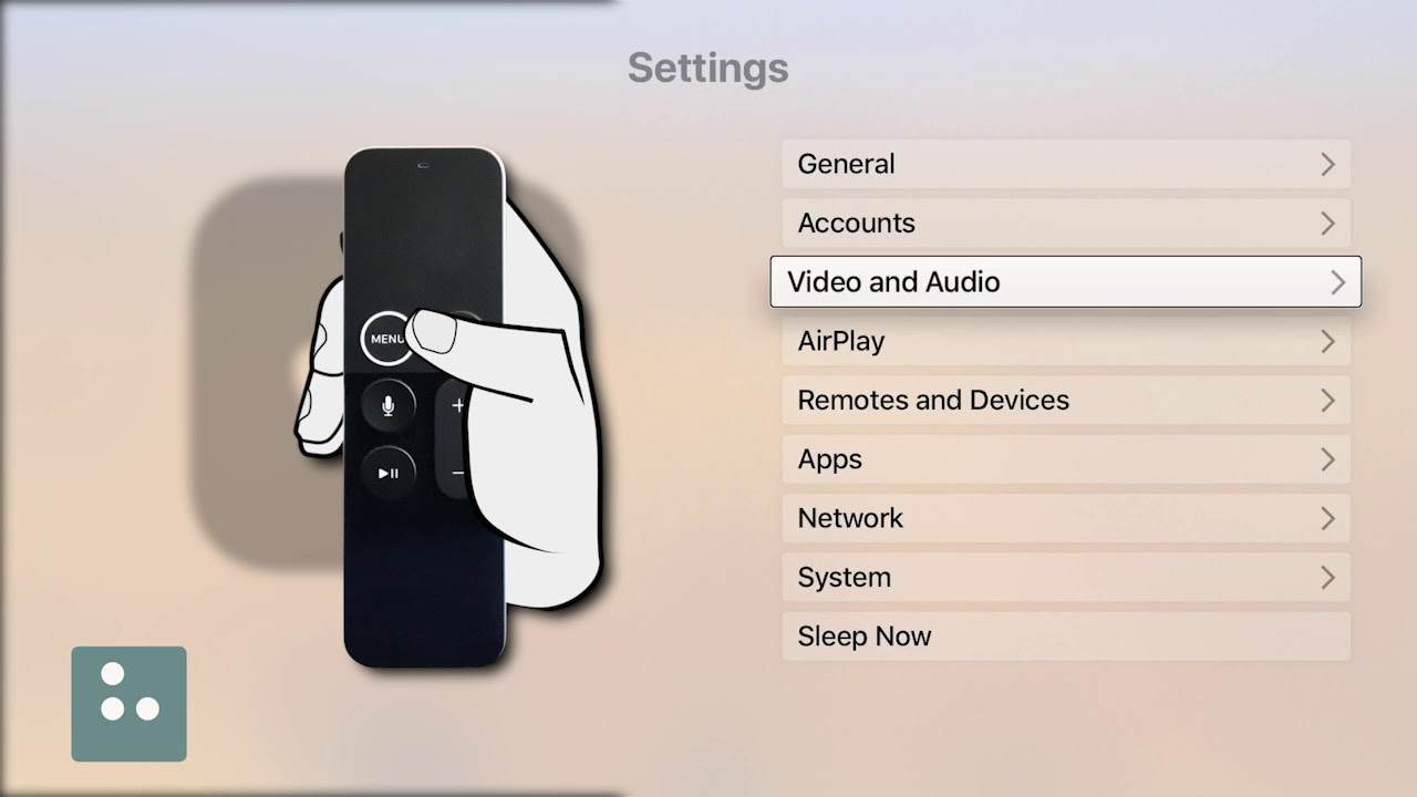 AppleTV VoiceOver Basics