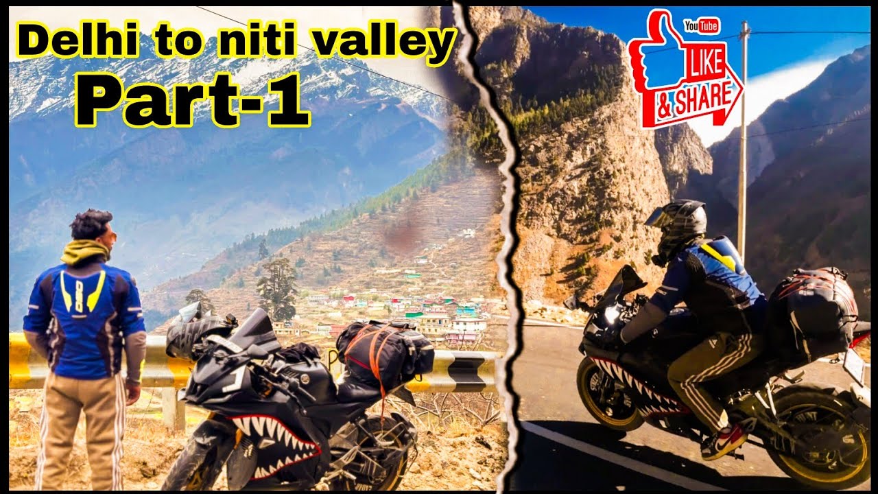 Delhi to niti valley bike ride 
