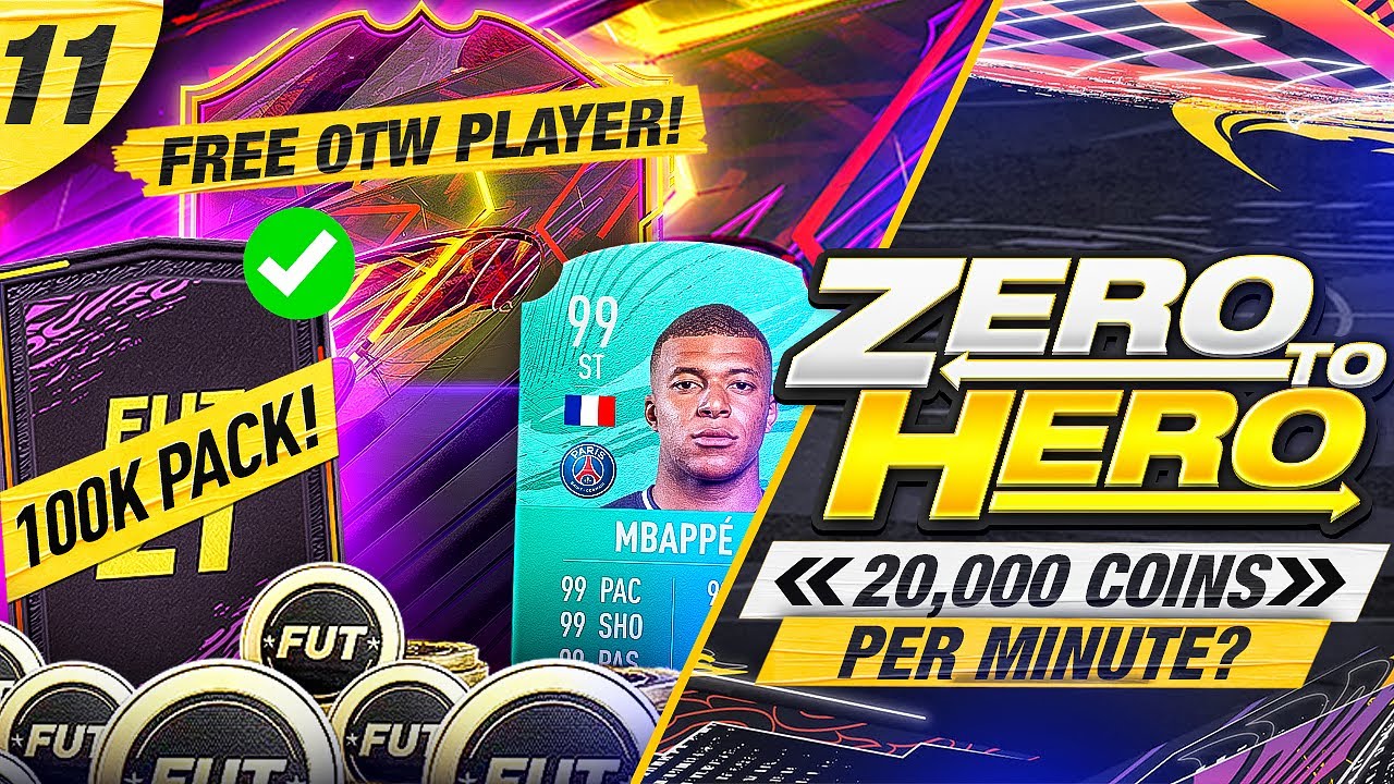 FIFA 21 Zero to Hero - 20,000 Coins Per Minute?