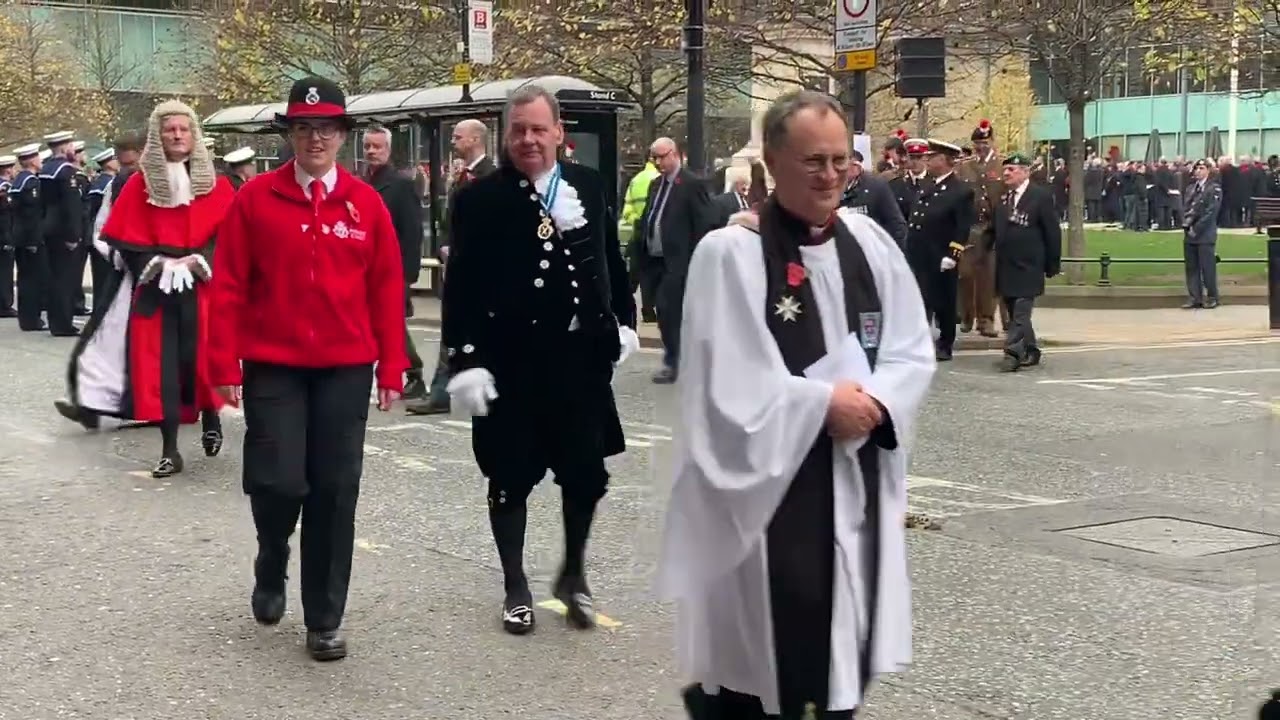 Remembrance Day Newcastle.. 13th November 2022.. Eldon Square.