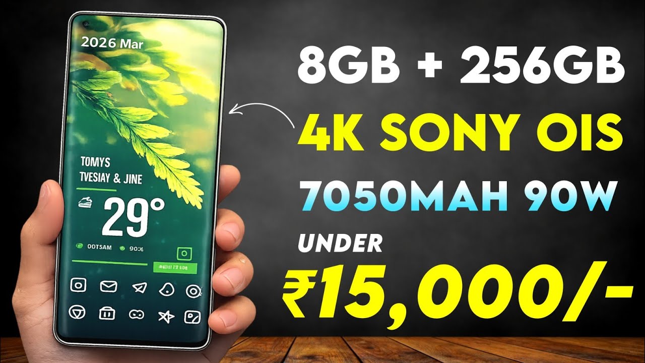 Top 3 Best 5G Smartphones Under ₹15,000 in 2026 ⚡ Best Budget 5G Phones Under 15k You Can Buy!