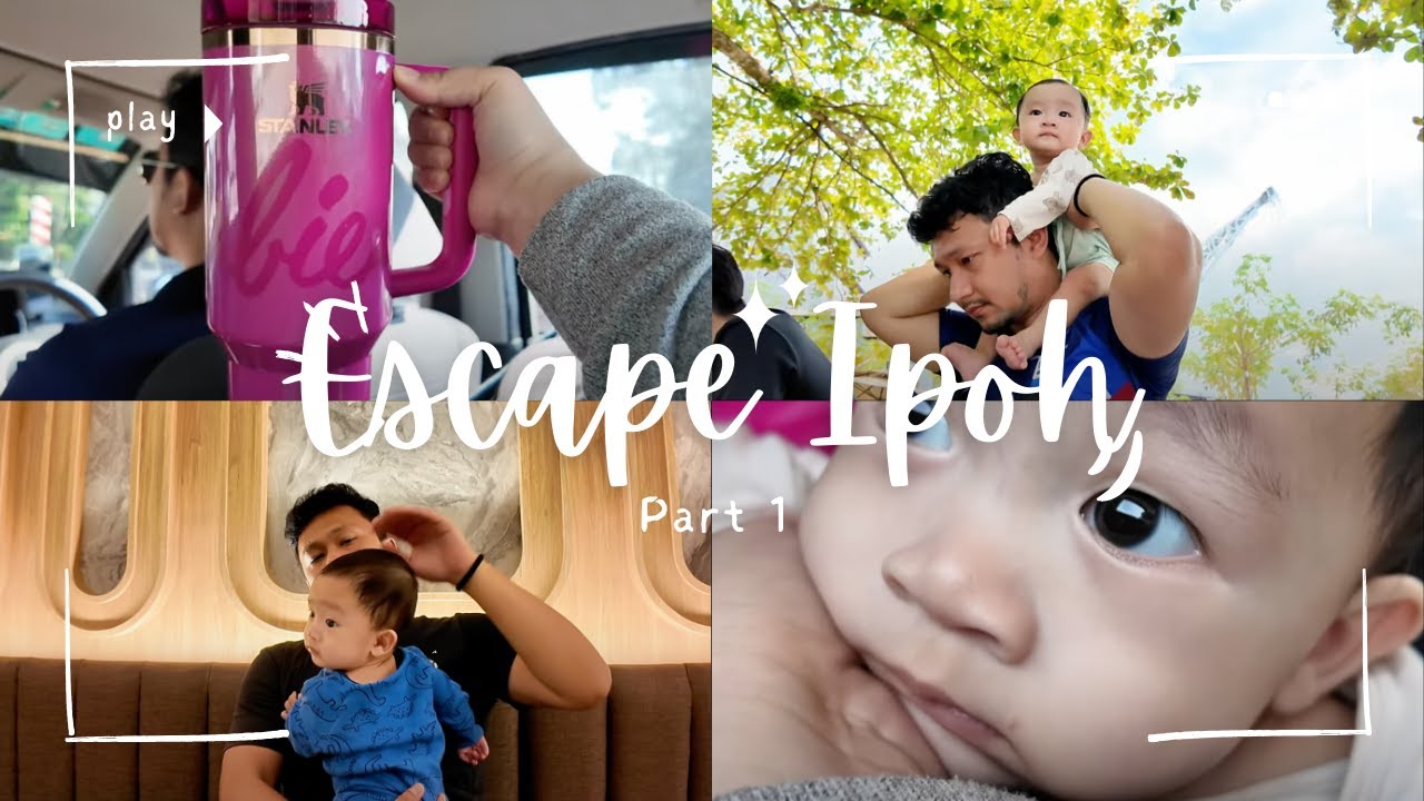 Episode 2: Escape Ipoh best ke? Ikut Daddy team building di Ipoh | Part 1
