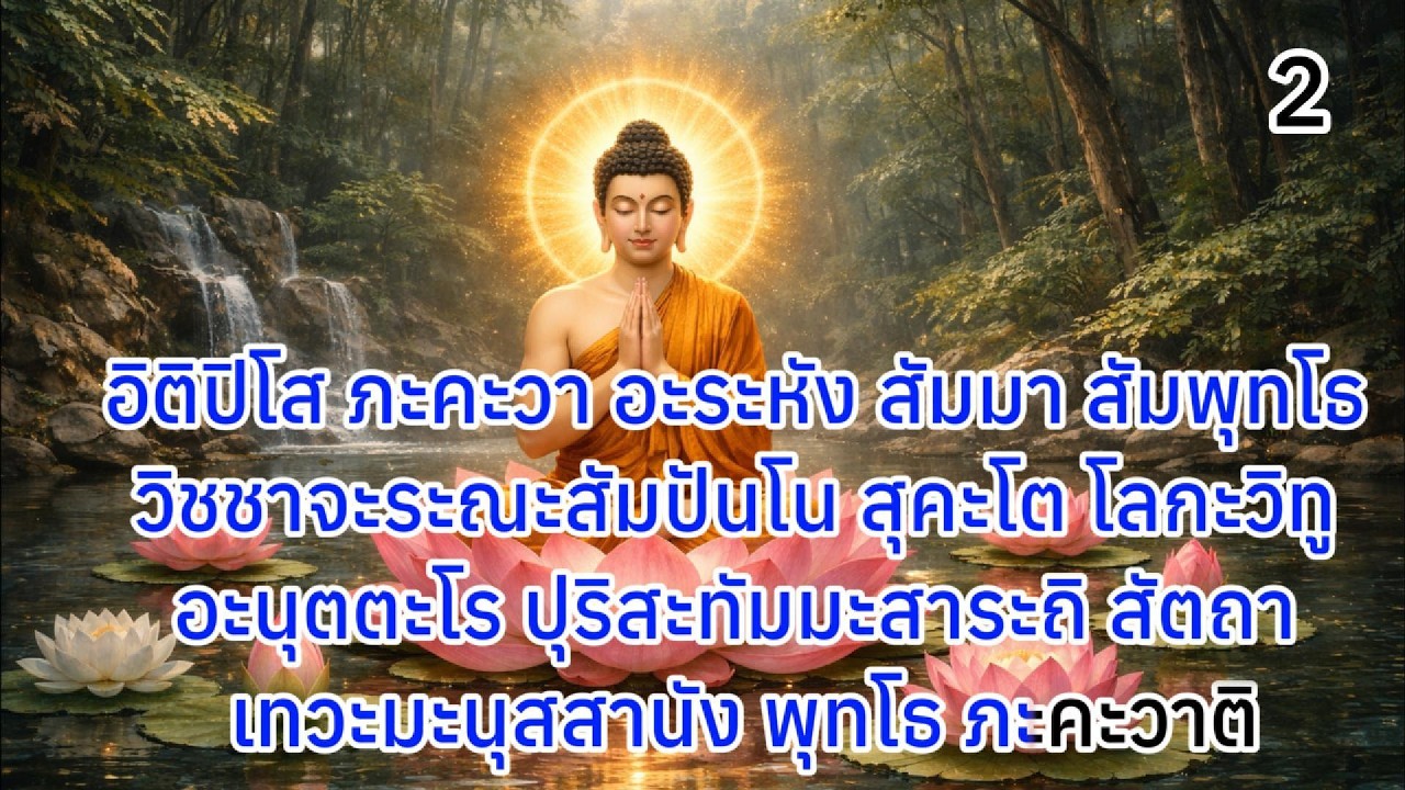 สวดอิติปิโส 27 จบ (อายุ 26) เสริมดวงชะตาชีวิต โดยเฉพาะช่วงเบญจเพสให้รุ่งเรืองและแคล้วคลาดปลอดภัย