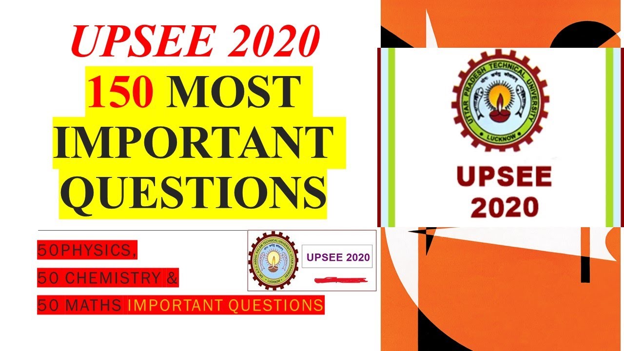 UPSEE 2020 most important questions | UPTU EXAM 2020 Uptu entrance exam question 2020 | Upsee Imp Qu