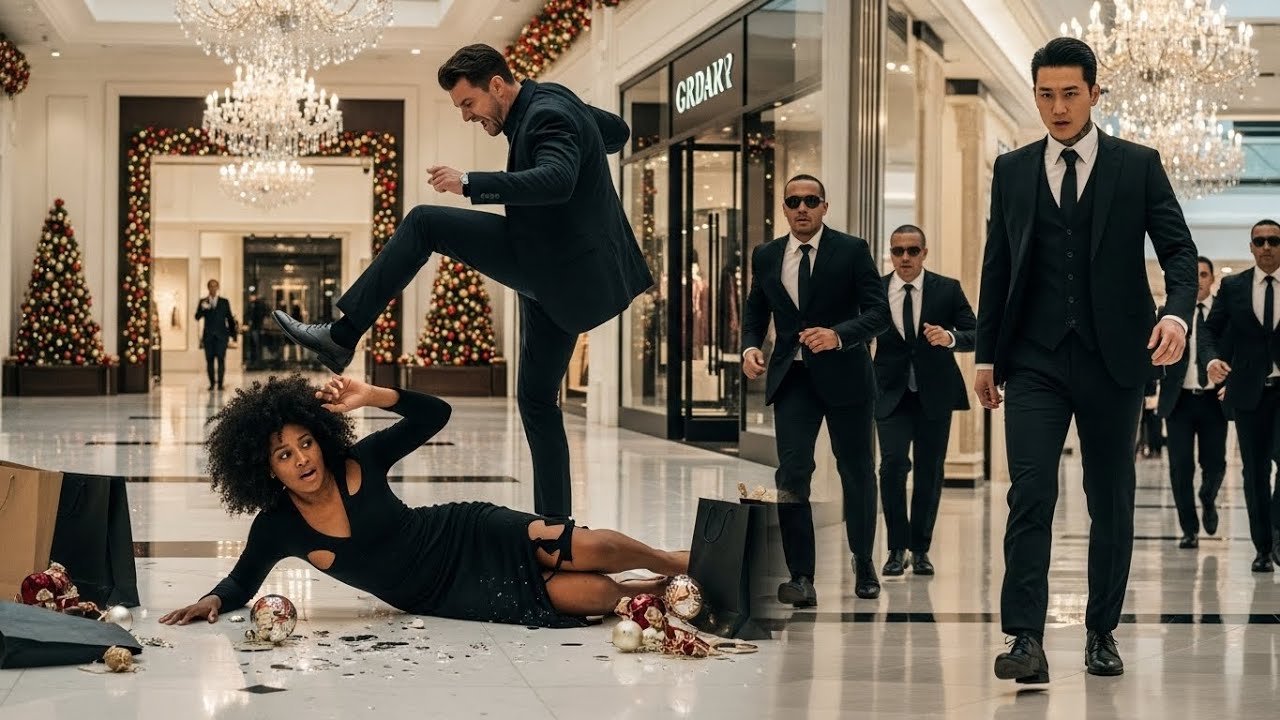 Unaware His Poor, Abandoned Black Ex Is Now Married To Korean Mafia Boss,, He Kicked Her At The Mall
