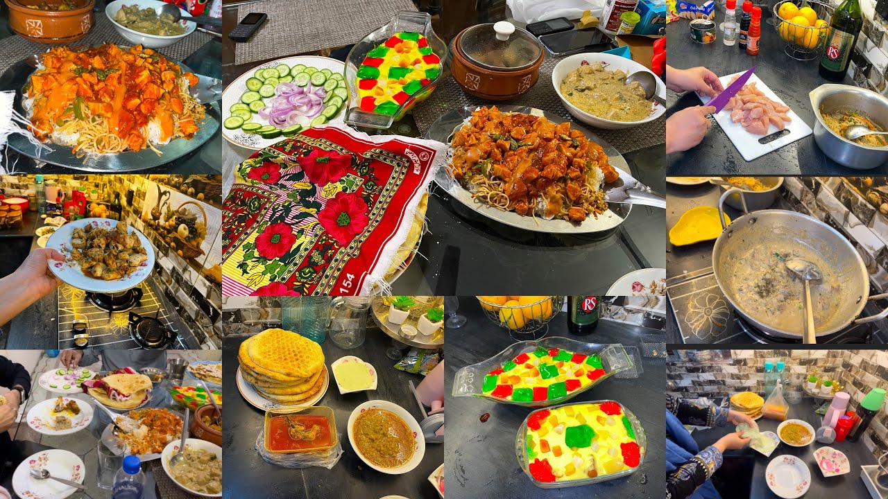 Dawat Day✅Malai Boti Handi, Shinwari Karahi, Singaporean Rice & Custard Trifle🍮🍽️