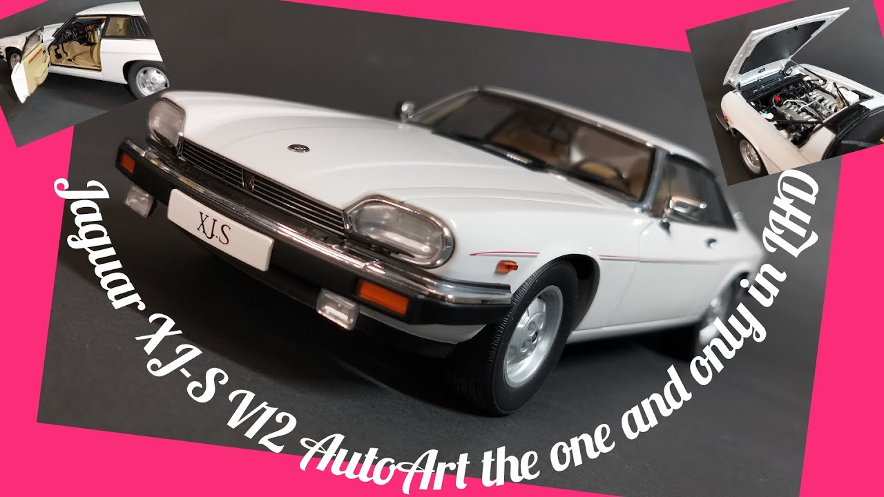 Jaguar XJ-S V12 AutoArt 1/18 the only one in left hand drive