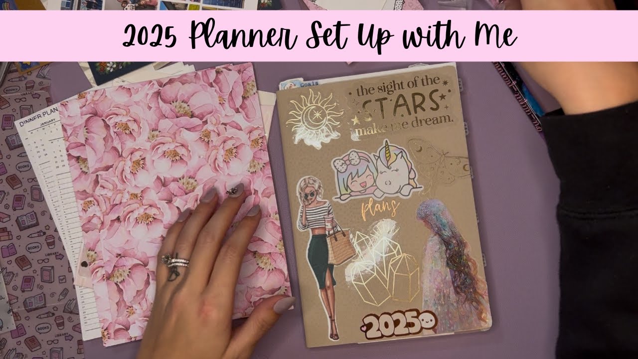 2025 Planner Set Up | Just Scribble A5 Planner