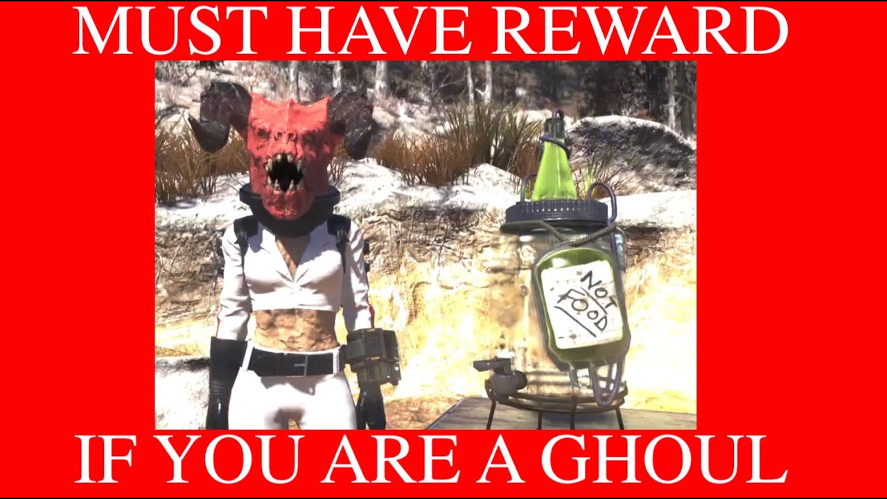 Toxic Gooler Cooler Tour & Location Fallout 76 resource Season 20 MUST HAVE Reward If You R A Ghoul
