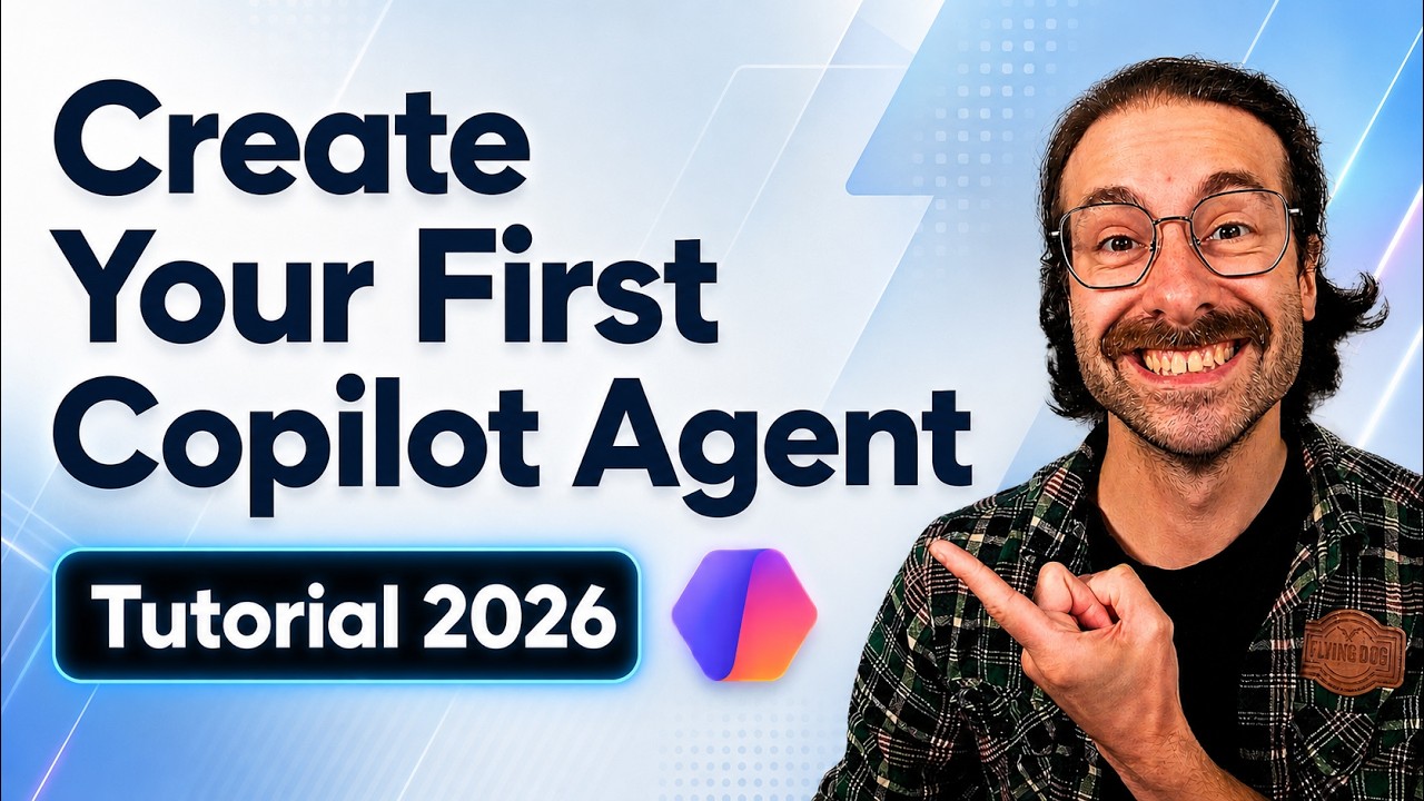 How to Build Your First Microsoft Copilot 365 Agent (Step-by-Step Tutorial)