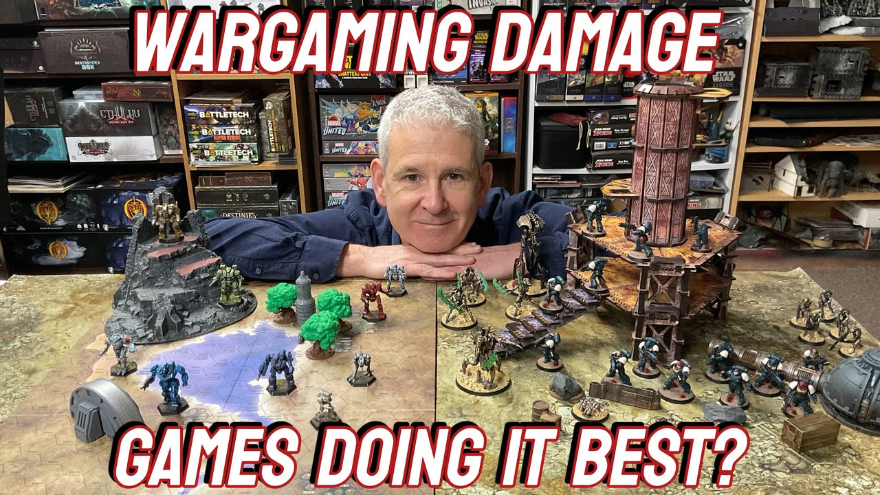 Правила нанесения урона в варгейминге — в каких настольных играх это реализовано лучше всего?