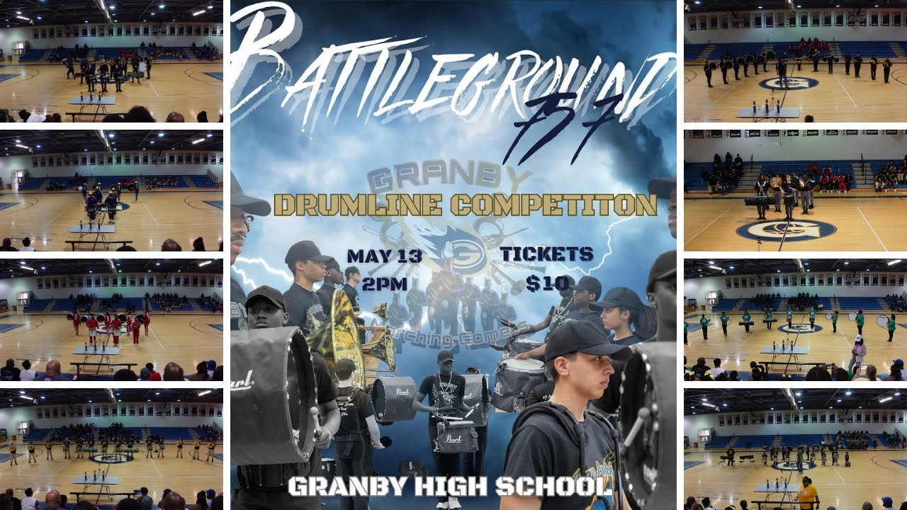 Granby HS Raw Ambition Battleground Drumline Comp 2023