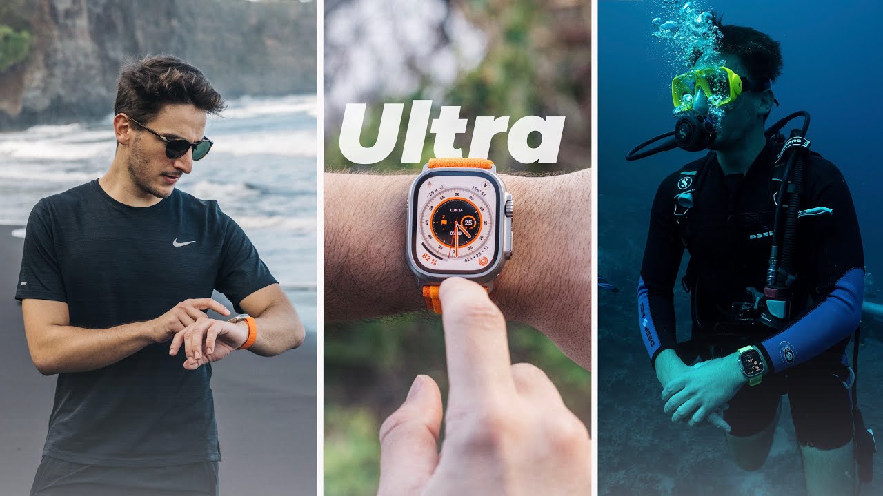 Test Ultime de l'Apple Watch Ultra ! (Océanic +, Trail, Randonnée, etc...)