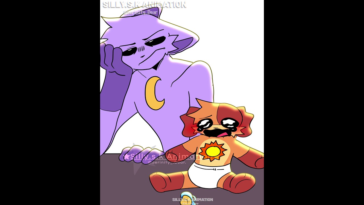 Baby Dogday cry and Catnap had enough #animation #meme #smillingcritters #trend#shorts #alightmotion