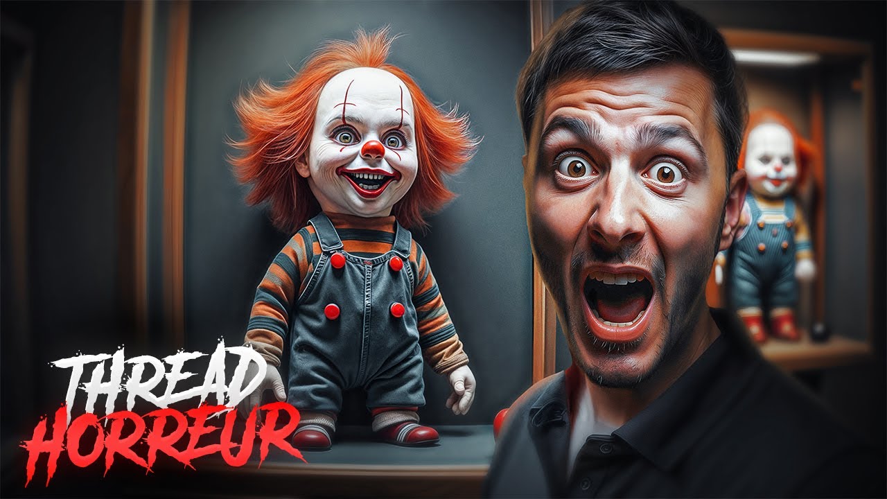 TU AS 5 SECONDES POUR FUIR CE CLOWN…  (Compilation Thread Horreur)