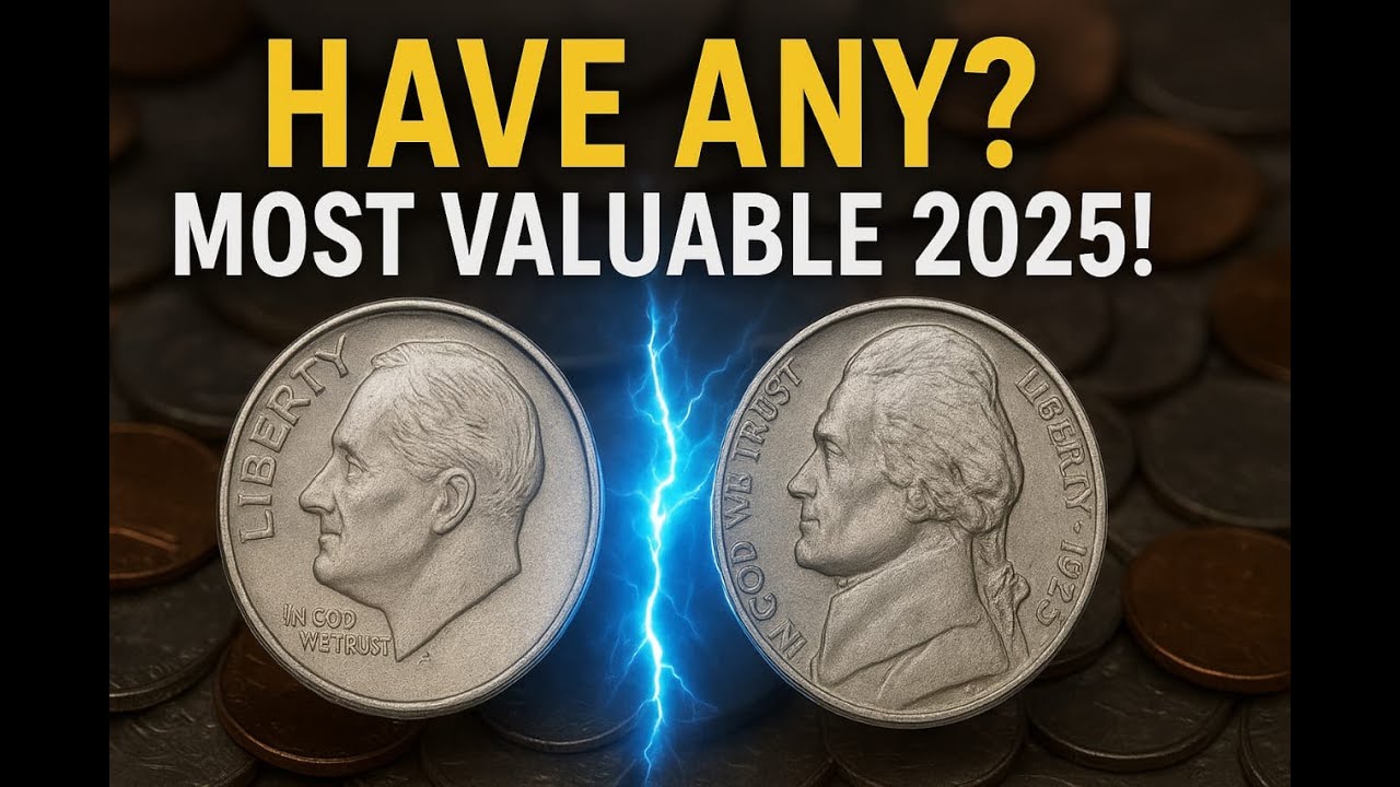 COINS AUCTION 2025: This Black Pennies And Dimes Worth Millions of Dollars - Lucky If You Have One?