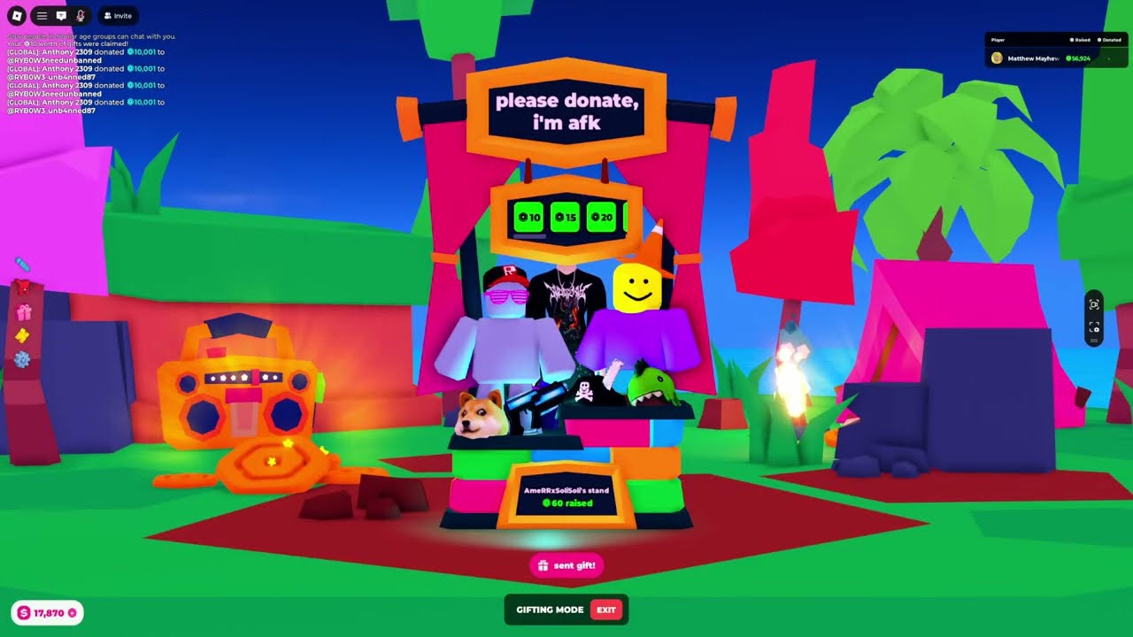 Donating Robux To Subscribers