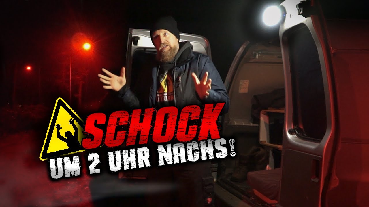 PLÖTZLICH KLOPFT ES AM CADDY! 👹 SCHOCK UM 2 UHR IN DER NACHT