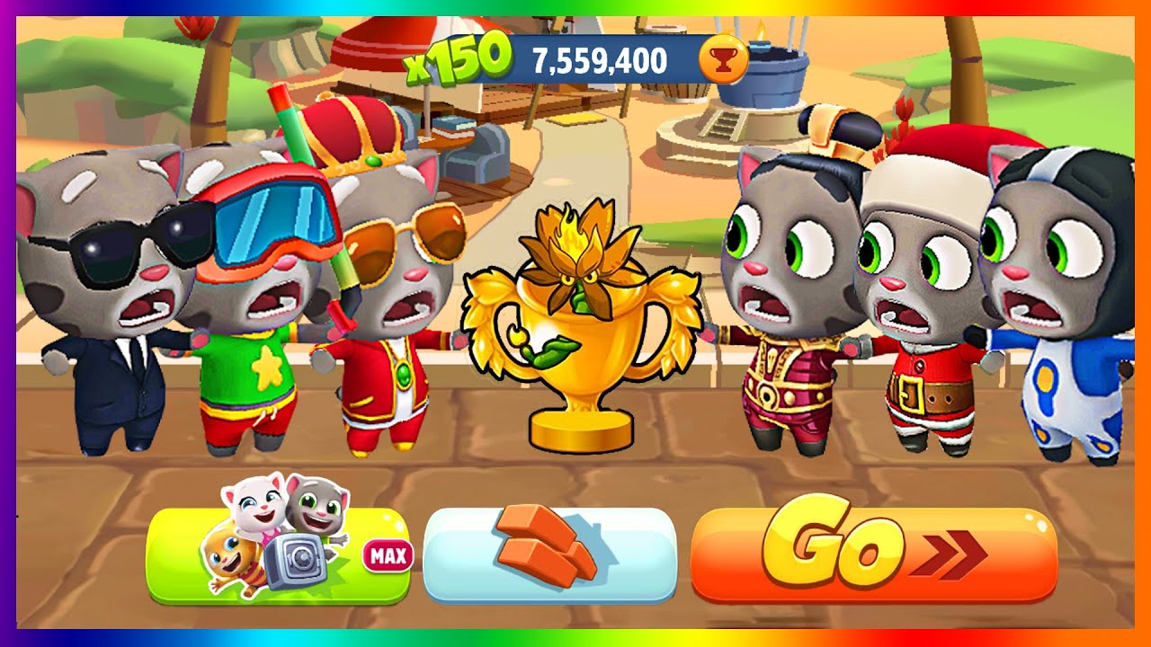 Talking Tom Gold Run New Update Christmas 2024 - Complete Daily Missions (Android/iOS) Part 5