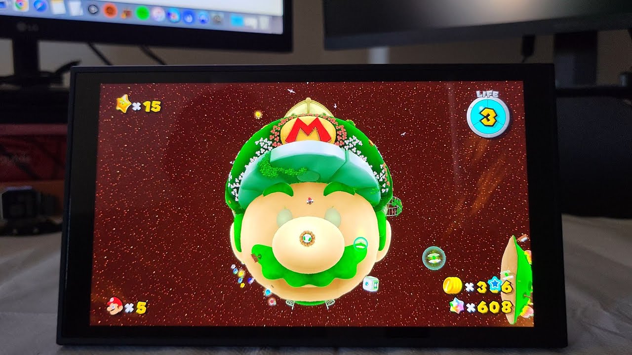 Super Mario Galaxy 2 Nintendo Switch 2 Tabletop Gameplay 