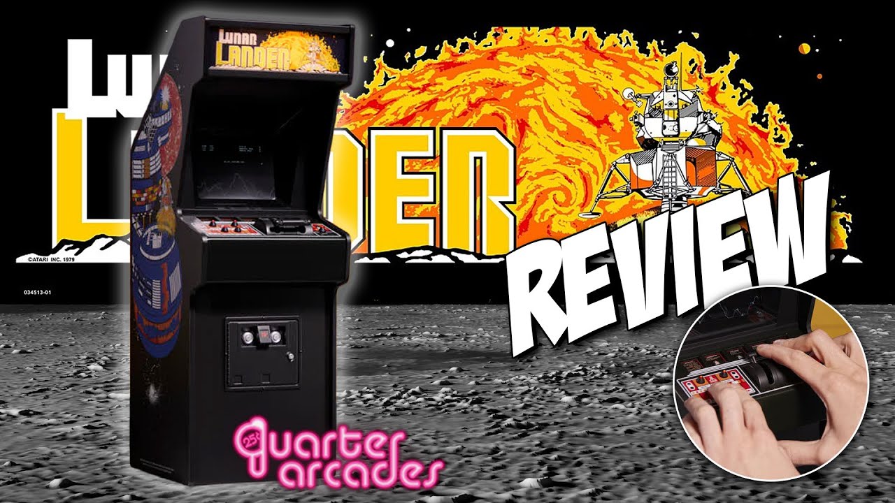 Quarter Arcades Lunar Lander - Станьте обладателем частички истории аркадных игр.