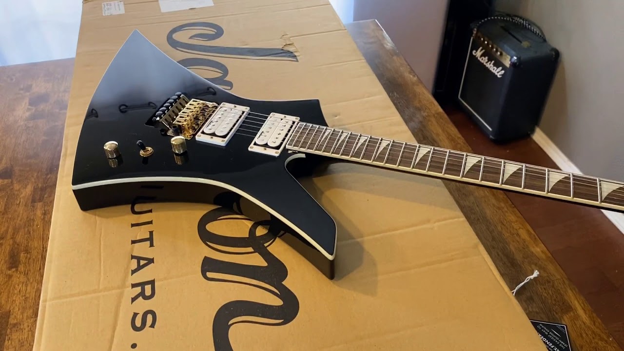 Jackson Kelly KEX 2020 Gloss black -- UNBOXING