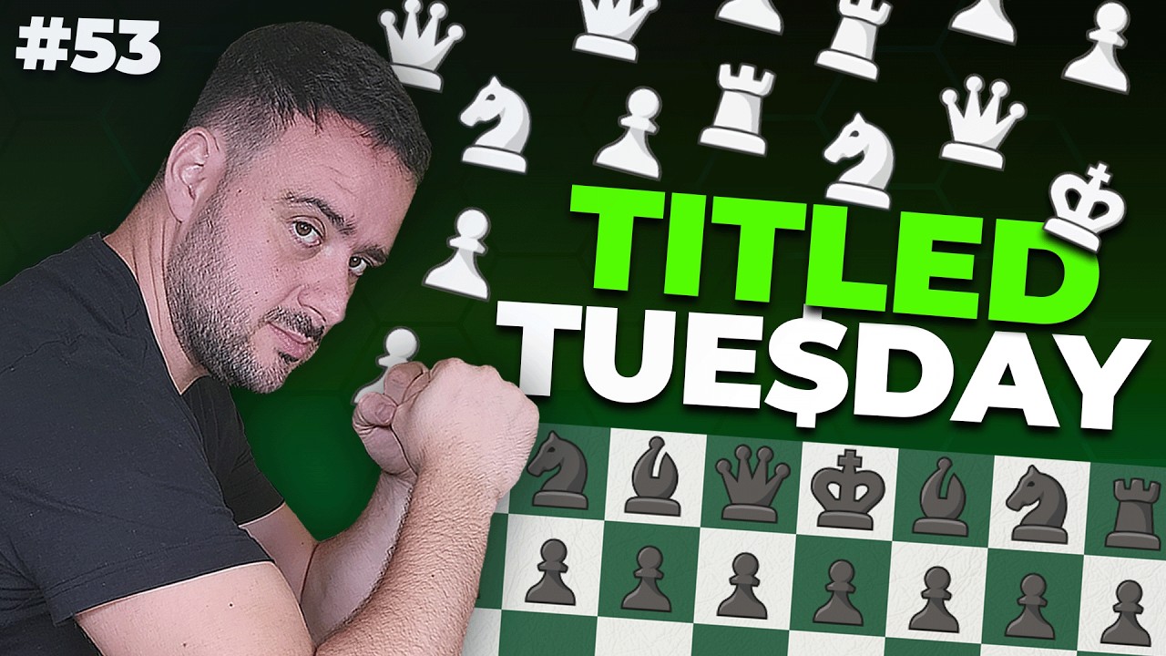EL PRIMER TITLED TUESDAY DE 2026 #NAKAMURA #CARLSEN #53