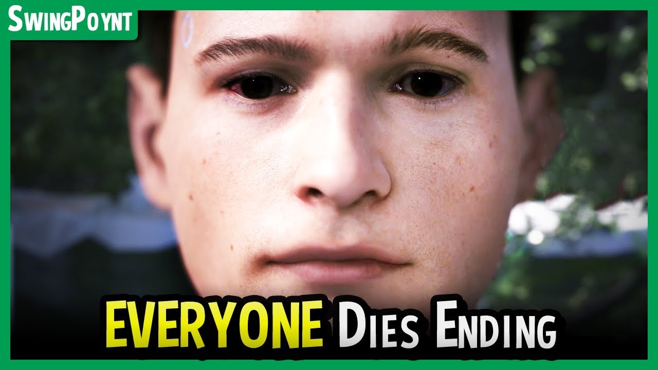 Концовка Detroit Become Human - ВСЕ УМИРАЮТ Концовка - Плохая концовка / Худшая концовка?