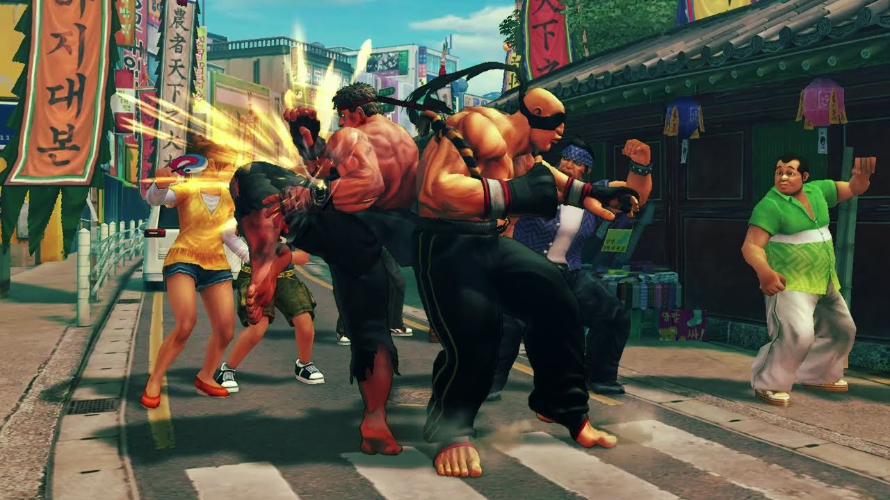 Rare Combos in Street Fighter IV